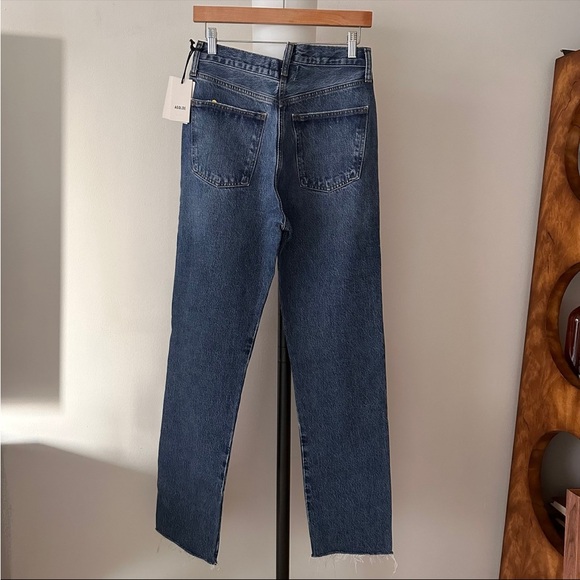 NWT Agolde Criss Cross Straight Jeans - Picture 3 of 6